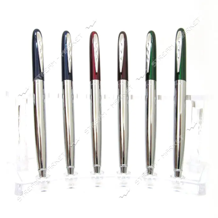 Ручка шариковая Baixin BP903C металлическая поворотная синяя