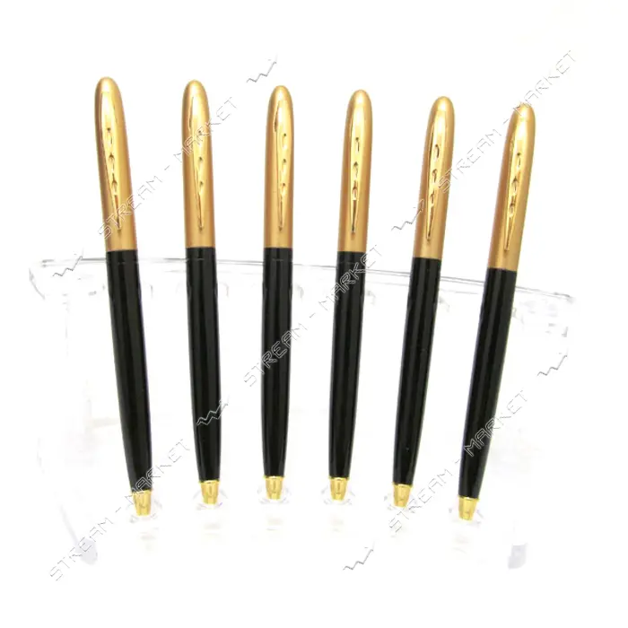 Ручка шариковая Baixin BP903G металлическая поворотная синяя