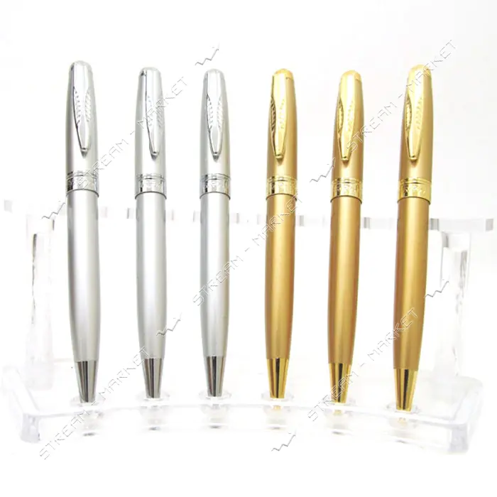 Ручка шариковая Baixin BP951S plus G металлическая поворотная синяя                                 