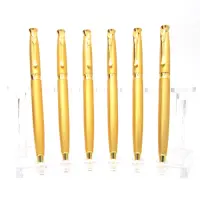 Ручка шариковая Baixin BP998G металлическая поворотная синяя                                        