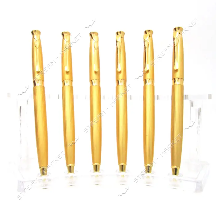 Ручка шариковая Baixin BP998G металлическая поворотная синяя