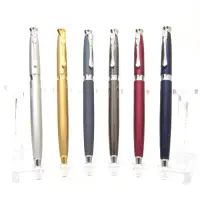 Ручка шариковая Baixin BP998mix металлическая поворотная синяя                                      