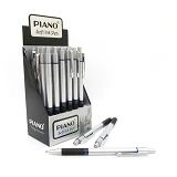 Ручка масляная Piano PT-186 автоматическая синяя