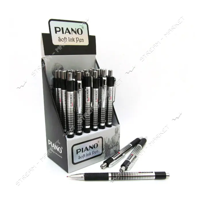 Ручка масляная Piano PT-189 автоматическая синяя