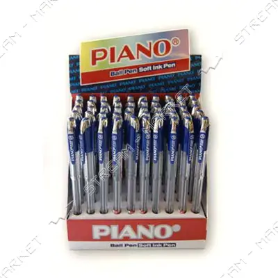 Ручка масляная Piano PT-207A синяя