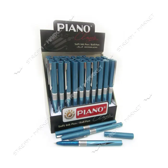 Ручка масляная Piano PT-263 bl синяя                                                                