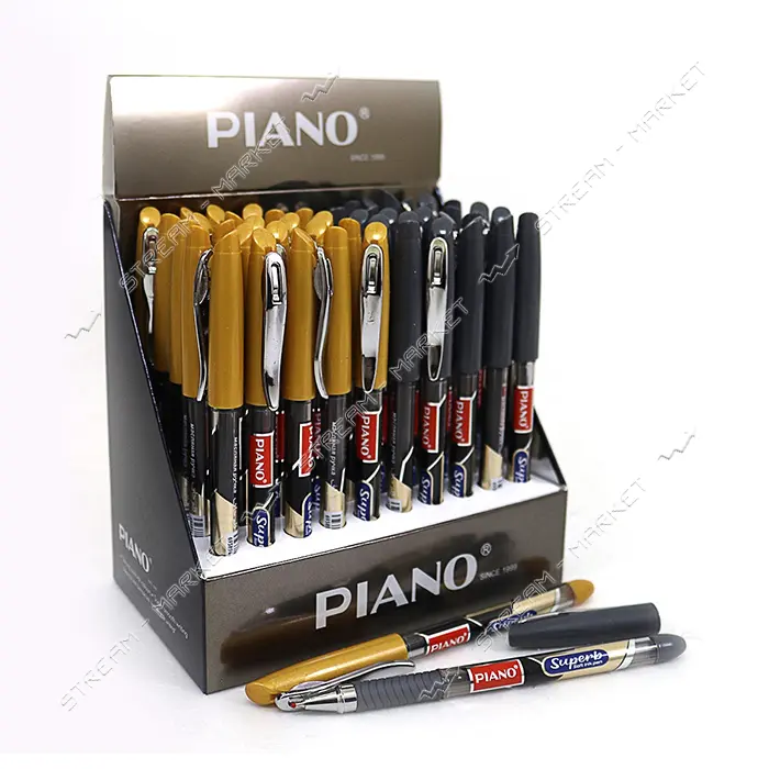 Ручка масляная Piano PT-277 Superb черная