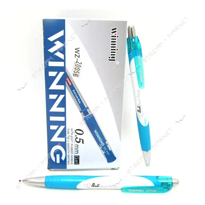 Ручка шариковая Winning WZ-2005B 12PC/BOX автоматическая синяя