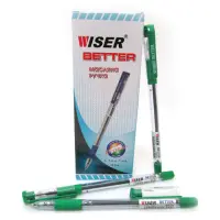 Ручка масляна Wiser better-gr Better 0.7мм зелена                                                   