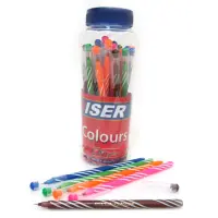Ручка масляная Wiser colorus-bl Colours 0.6мм синяя                                                 