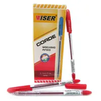 Ручка масляна Wiser corde-rd Corde 0.7мм червона                                                    