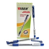 Ручка масляная Wiser java-bl Java 0.7мм синяя                                                       