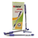 Ручка масляная Wiser java-fl Java 0.7мм фиолетовая
