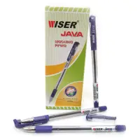 Ручка масляная Wiser java-fl Java 0.7мм фиолетовая                                                  
