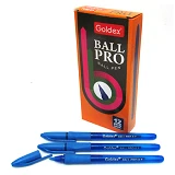Ручка масляная Goldex 1201 Blue Ball pro 0.7мм синяя                                                