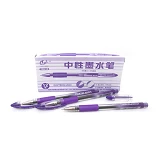 Ручка гелевая Tianjiao TZ501-В-viol фиолетовая                                                      