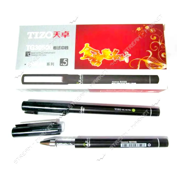 Ручка гелевая Techjob Tizo-Wisdom TG30500 0.5мм черная