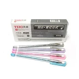 Ручка гелевая Techjob Springtime TG30781BC 0.38мм черная                                            