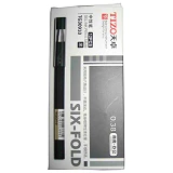 Ручка гелевая Techjob TG30910BL Tizo SixFold 0.38мм синяя                                           