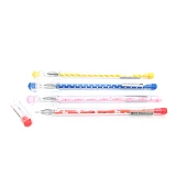 Ручка гелевая Techjob TG31710BС Colorful 0.5мм черная                                               