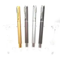 Ручка гелевая Baixin GP6005 металлическая 0.5мм синяя                                               