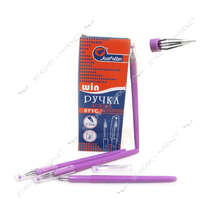 Ручка гелевая Winning WZ571purple 0.5мм фиолетовая                                                  