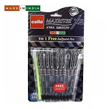 Ручка шариковая Cello Original Maxriter XS 10 Blister синяя плюс ручка 0.7мм черная