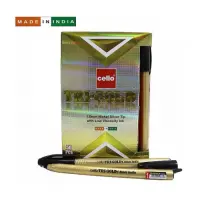 Ручка кулькова Cello Original Tri-mate-Gold 1мм чорна                                               