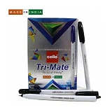 Ручка шариковая Cello Original Tri-mate 1мм черная