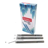 Ручка гелевая GOLDEX 881-aq-bk AQUATIC GEL 0.6мм черная                                             