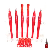 Ручка гелевая J.OTTEN CS-885red Chosch 0.5мм красная