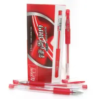 Ручка гелева J.OTTEN YK-009red GP-009 0.5мм червона                                                 
