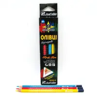 Набор цветных карандашей J.Otten Профи-Арт ST9402-6 6 цветов                                        