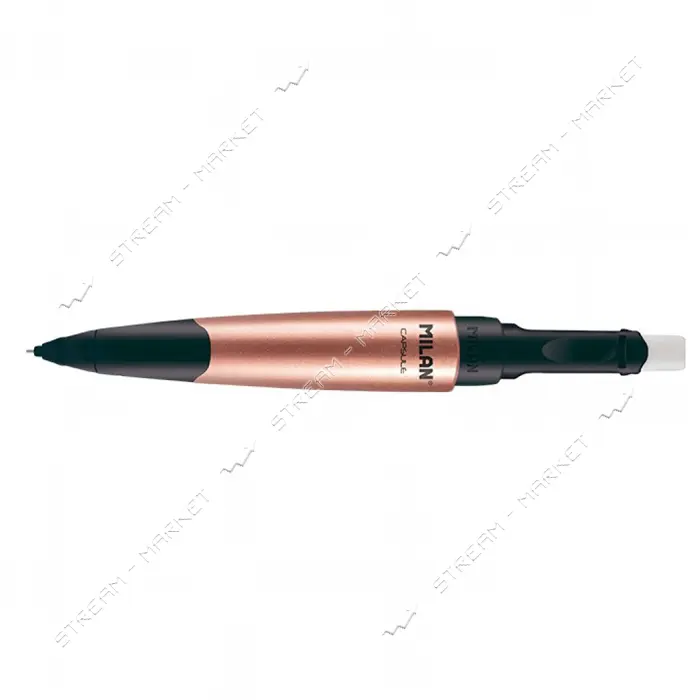Карандаш Milan 185032920 НВ Capsule Copper 0.5мм чернографитный механический с ластиком             