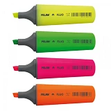 Набор текстовыделителей MILAN 1687804 Fluo флуоресцентный 4 цветa 4 шт