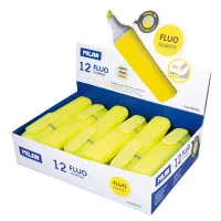 Текстовыделитель Milan 80036 Fluo флуоресцентный желтый                                             
