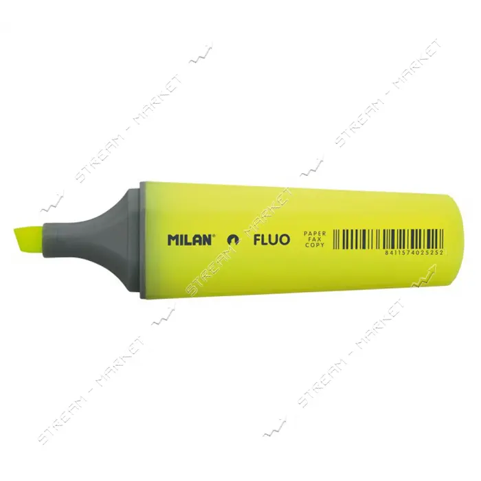 Текстовыделитель Milan 80036 Fluo флуоресцентный желтый                                             
