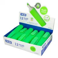 Текстовыделитель Milan 80037 Fluo флуоресцентный зеленый                                            