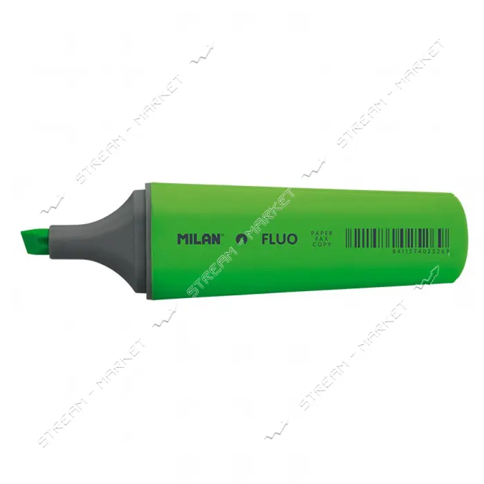 Текстовыделитель Milan 80037 Fluo флуоресцентный зеленый                                            
