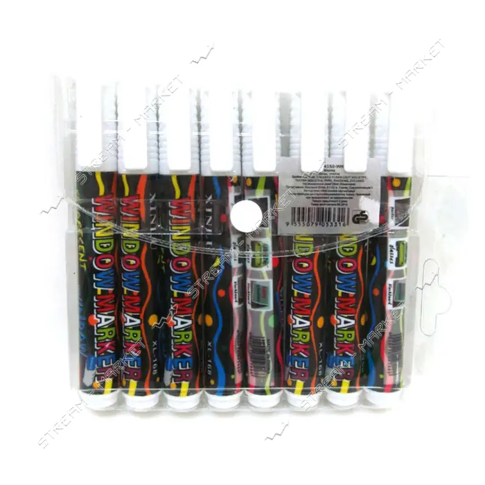 Маркер Shangle Window marker 4550WН меловой белый                                                   