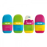 Ластик плюс точилка Milan 4701236 Capsule 6.5х3.5 см                                                
