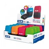 Ластик плюс точилка Milan 4703116 Compact Touch Duo 6.7х4х2.5 см                                    