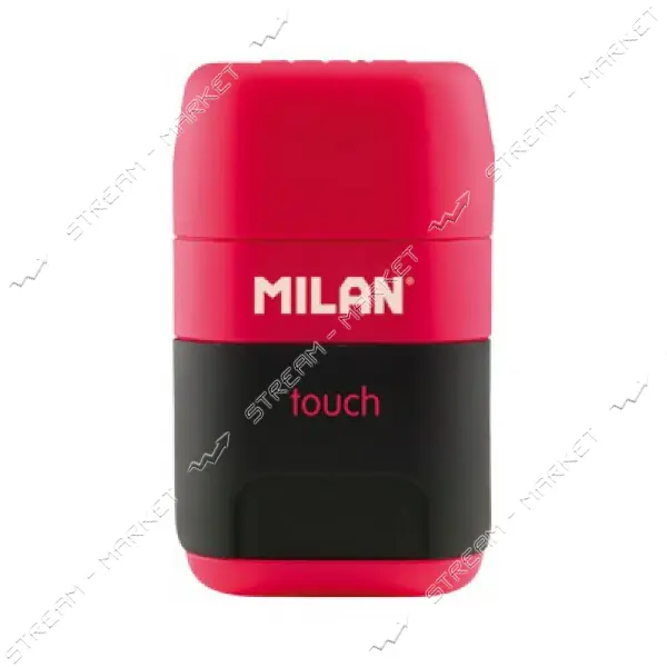 Ластик плюс точилка Milan 4703116 Compact Touch Duo 6.7х4х2.5 см                                    