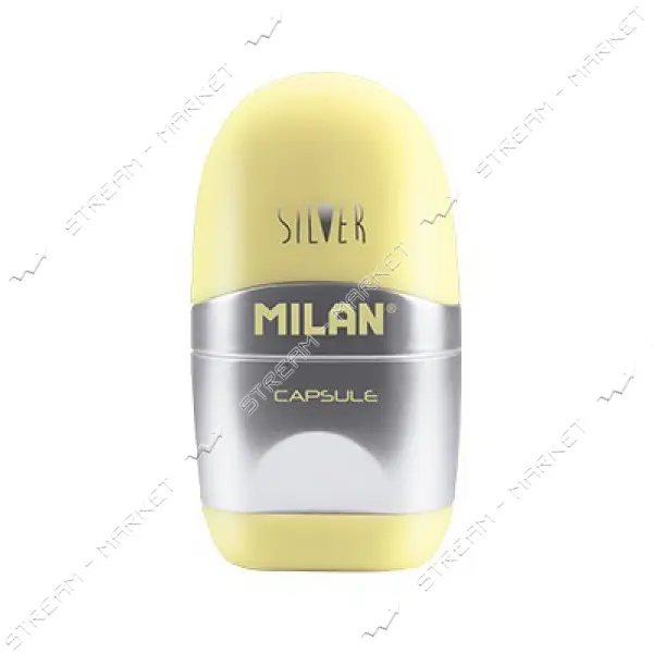 Ластик плюс точилка Milan 4714112 Look 6.5х3.5х2.4 см