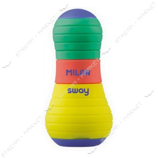 Ластик плюс точилка Milan 4716240 Sway Mix 6 см                                                     