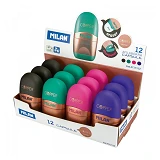 Ластик плюс точилка Milan 4717112 Capsule Copper 6.5х3.5 см                                         