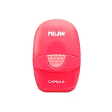 Ластик плюс точилка Milan 4900116 Compact Fluo 5х3.5 см