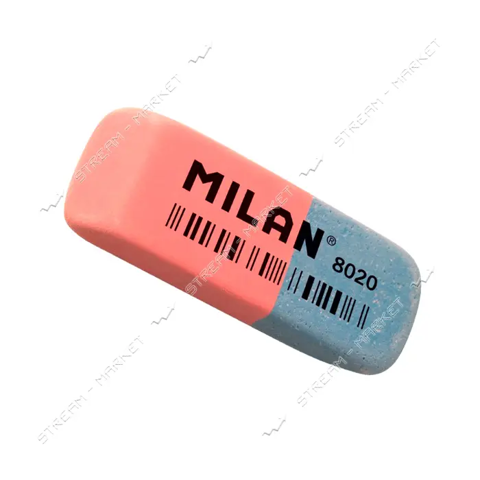 Ластик Milan CCM8020 6.3х2.4х0.9 см прямоугольный