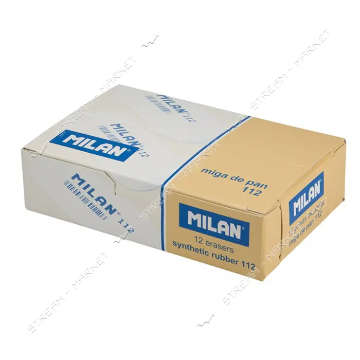 Ластик Milan CМM112 7.3х2.8х0.9 см овальный