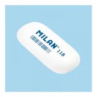 Ластик Milan CМM118 6.3х2.8х0.9 см овальний                                                         